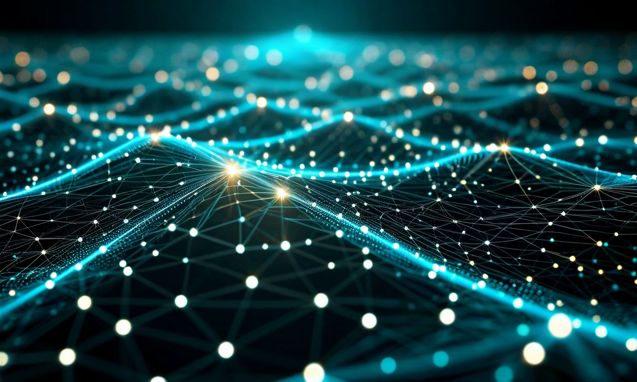 Threat network visualization showing real-time brand monitoring