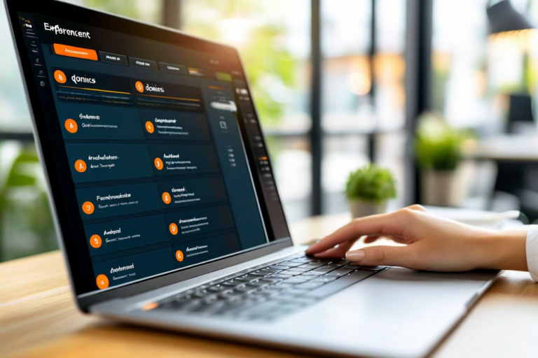 Automated takedown queue showing multi-platform enforcement workflow